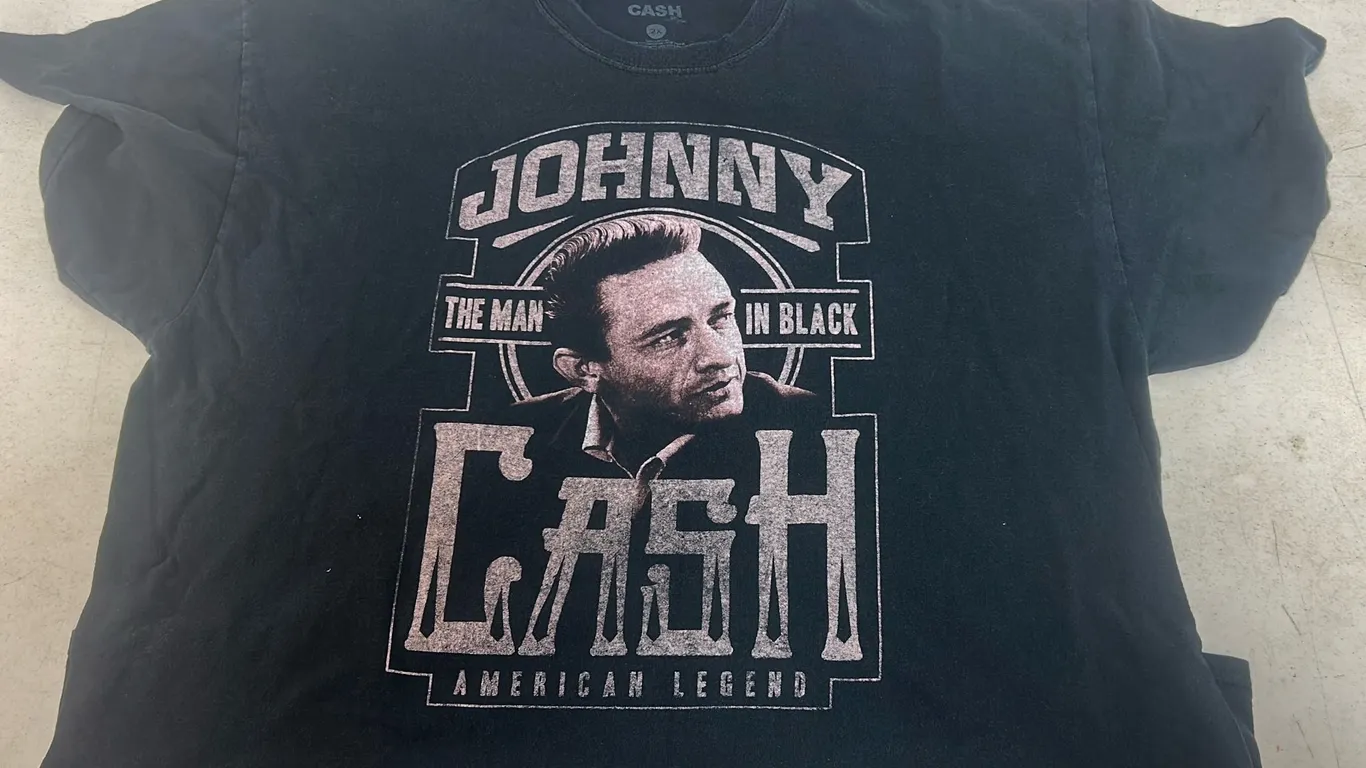 JOHNNY CASH 2X SHIRT