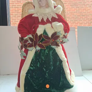 Vintage Christmas Angel w/ Porcelain Face