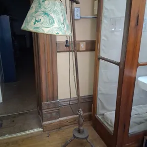Antique Wooden Floor lamp