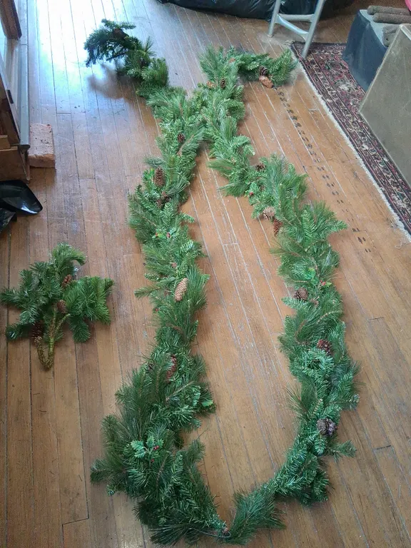 Christmas Garland LONG (2 Pieces)