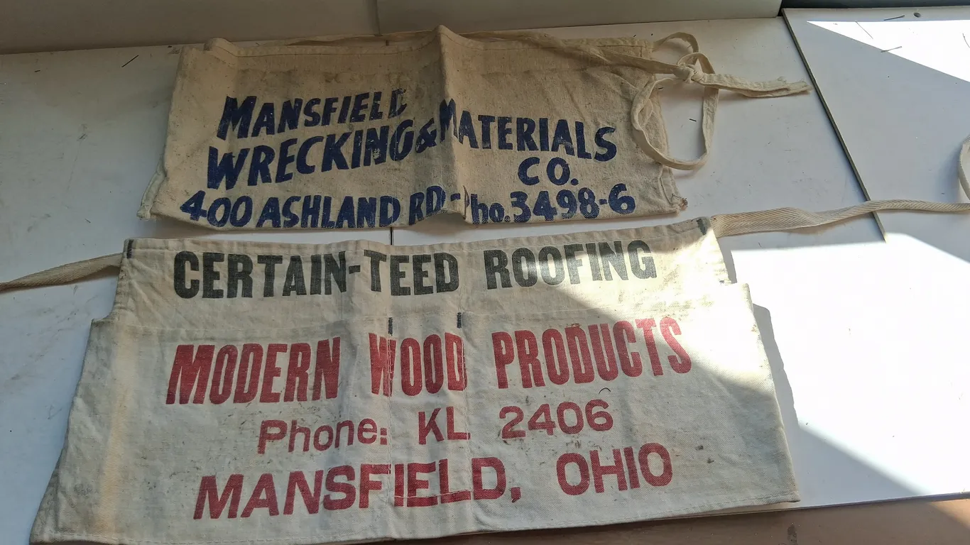 Local Vintage Waist Apron