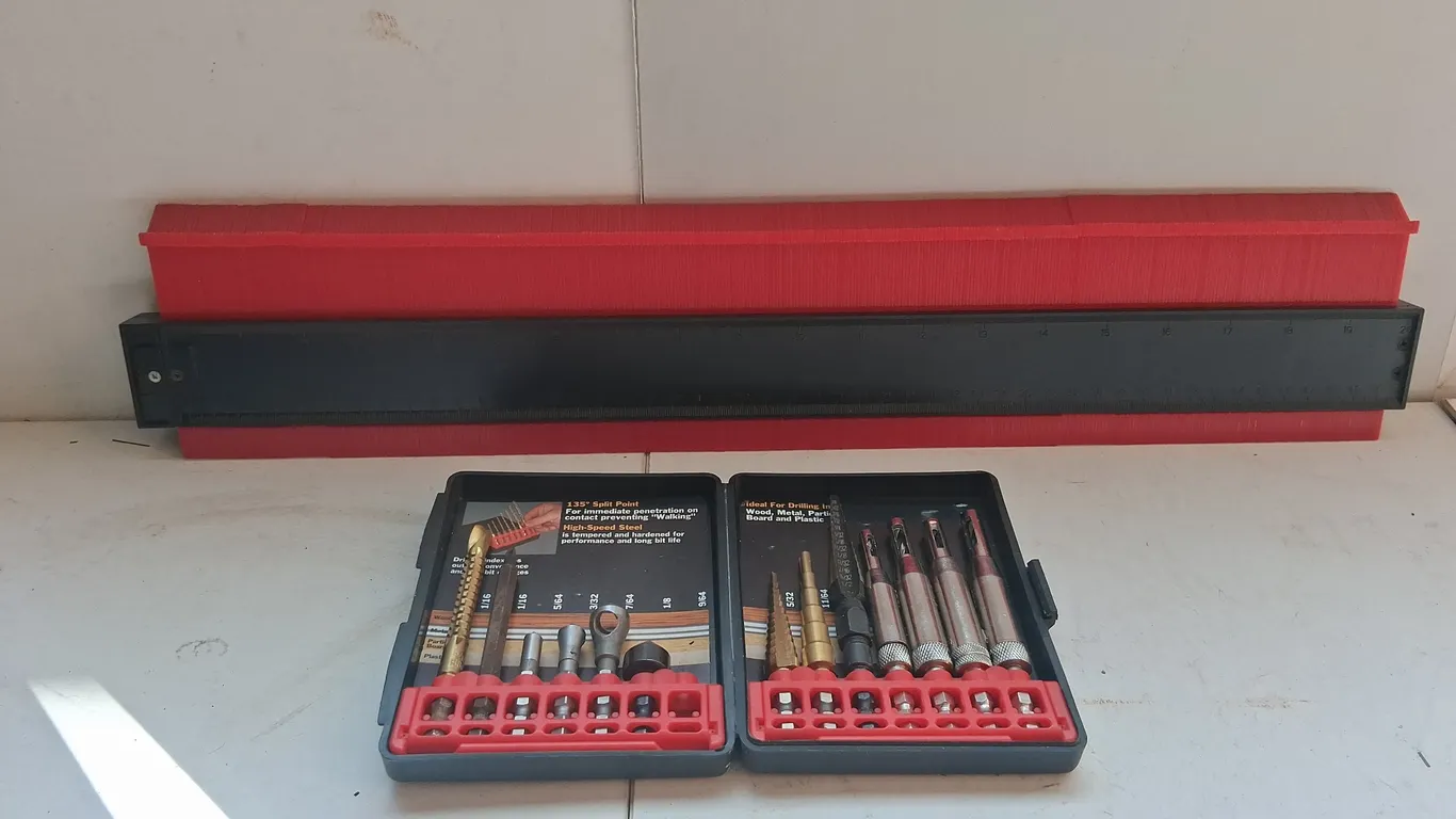 Craftsman Professional Drill Bit Set and Contour Gauge