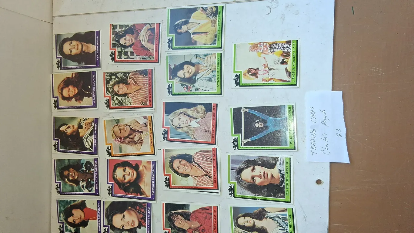 Vintage TRADING CARDS Charlie's Angel's