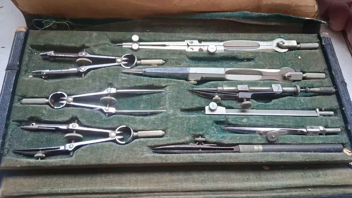 Vintage Drafting Tools
