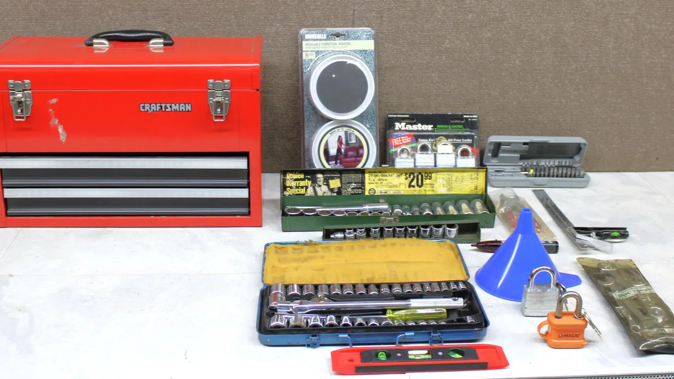 Craftsman Toolbox & Assorted Hand Tools Set