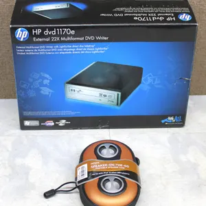 HP DVD Writer & HMDX Speaker Bundle