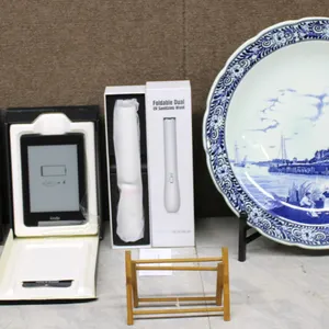Kindle Paperwhite, UV Wand & Royal Delft Plate