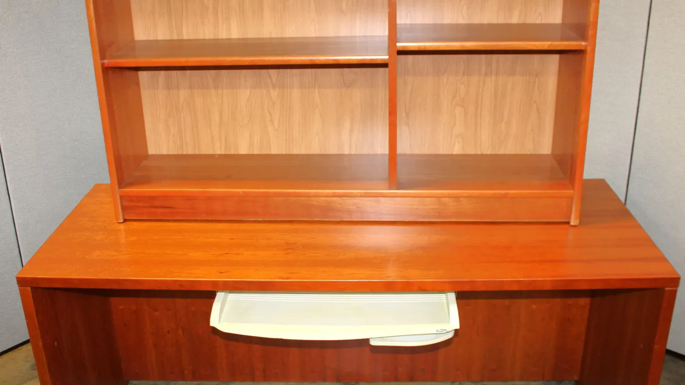 Office Desk And Hutch Shelves