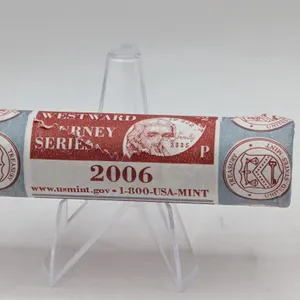 Uncirculated 2006-P Westward Journey Nickel Roll - Government packaging (40 Coins)
