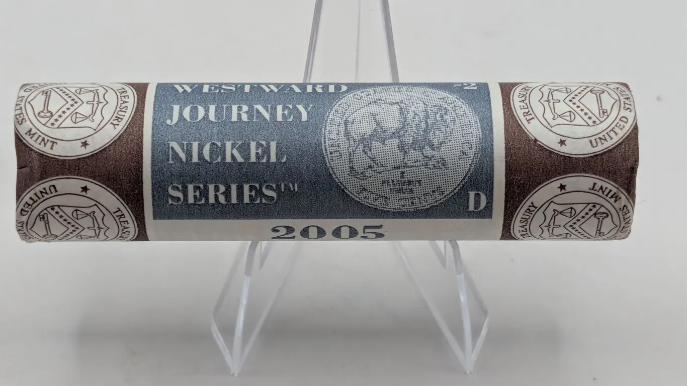 Uncirculated 2005-P Westward Journey "American Bison" Jefferson Nickel Government Packaging 40 Coins