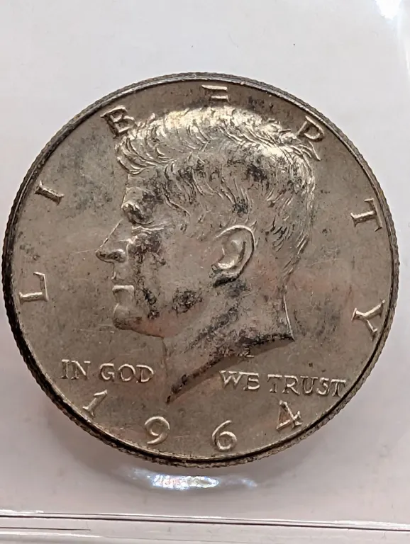 1964 Kennedy Half Dollar Lightly Circulated (90% Fine Silver)