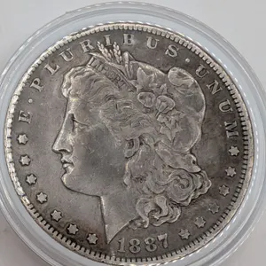 1887-O Morgan Silver Dollar $1 – Classic New Orleans Mint Issue – Fine to Very Fine Condition – In P