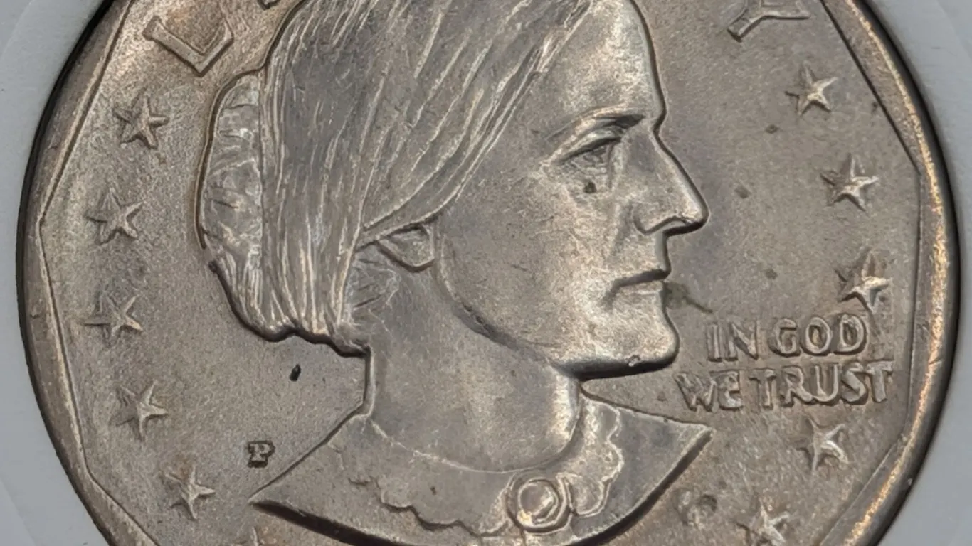 1979-P Susan B. Anthony $1 Lightly Circulated (Narrow Rim / Far Date Variety)