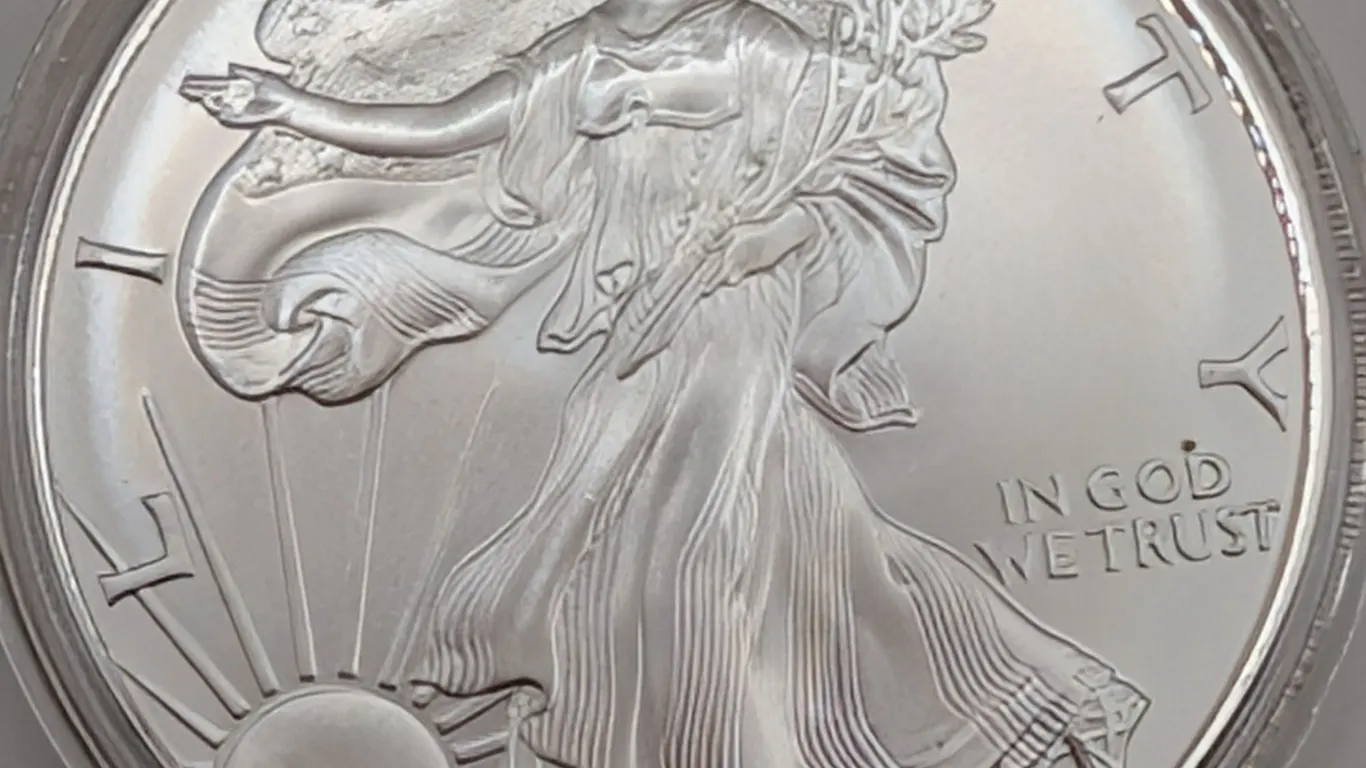 2004 American Silver Eagle $1 Brilliant Uncirculated (1 oz Fine Silver, Protective Capsule)
