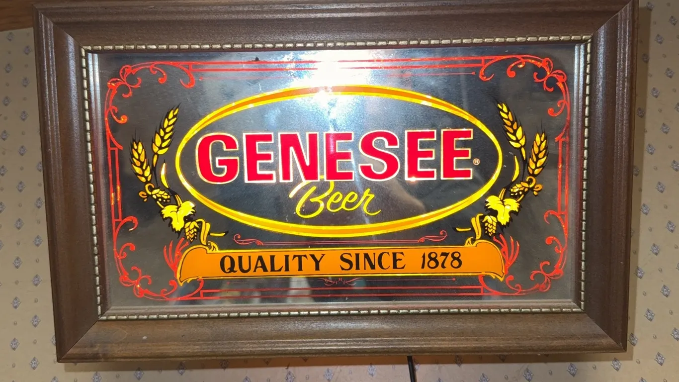 Genesee beer sign light