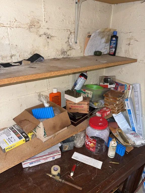 Shelf clean out of miscellaneous ammo and reloading supplies