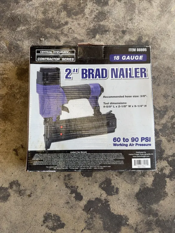 brad air nailer