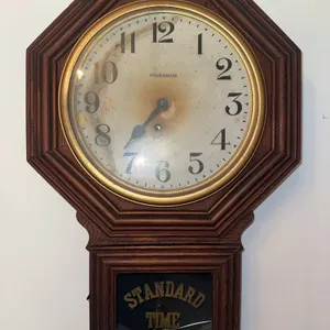 Antique INGRAHAM wall clock