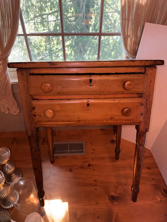 Rustic side table