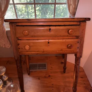 Rustic side table