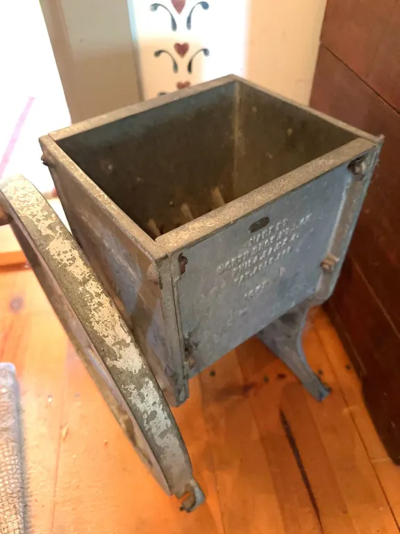 Rare antique North Brothers cast-iron ice breaker – LIGHTNING