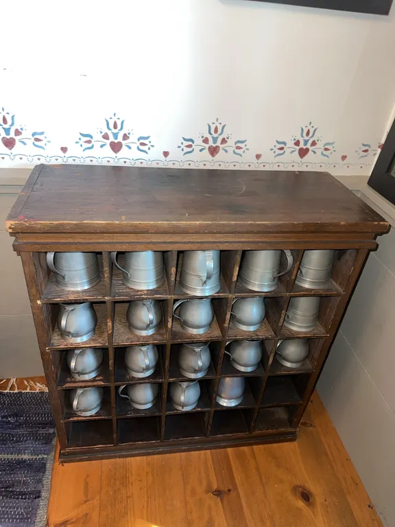 Cubby cabinet -primitive