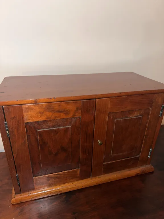 Antique table top chest