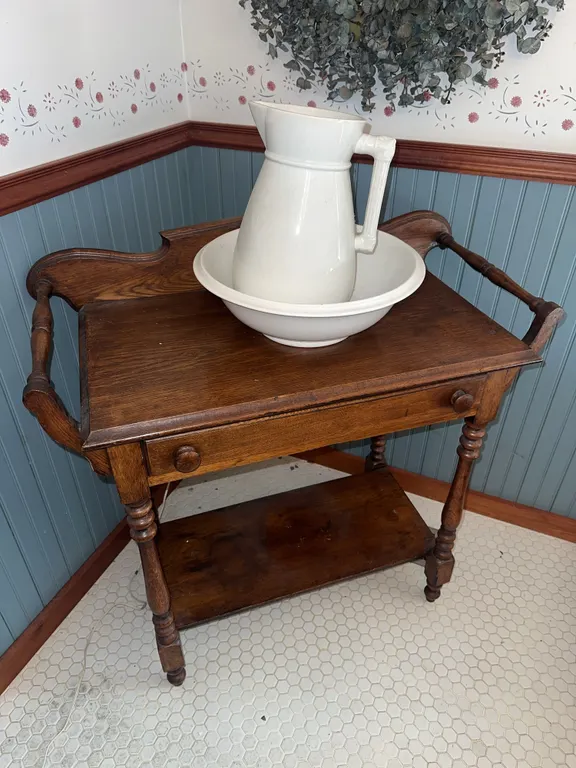 Antique wash stand/dry sink