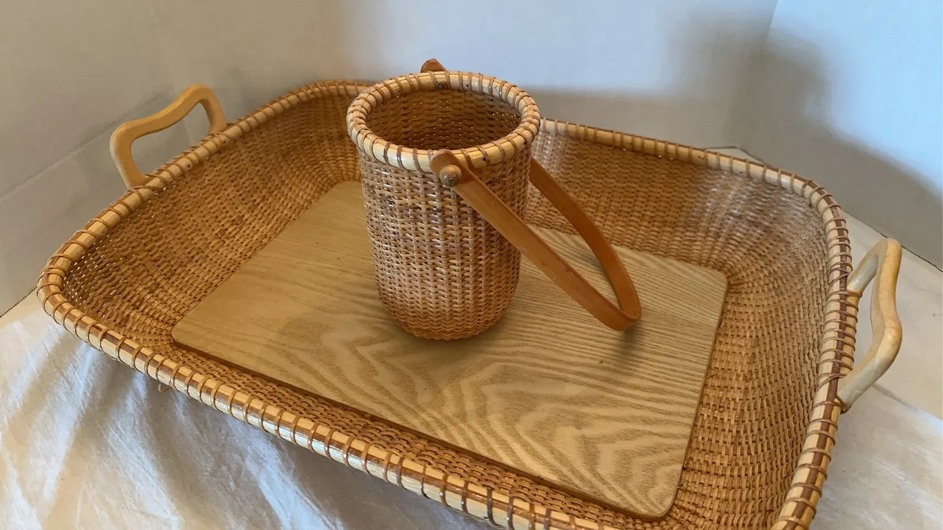 Nantucket artisan woven baskets
