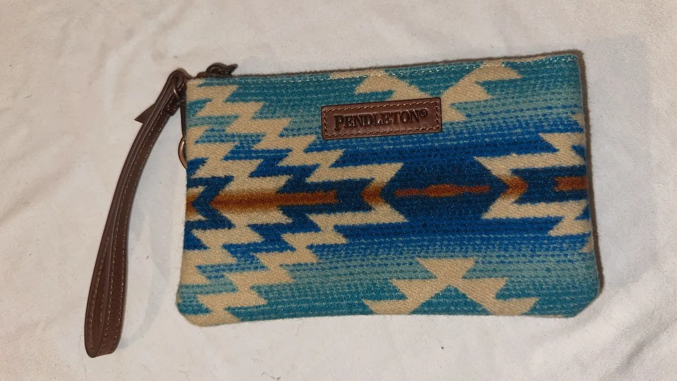 Pendleton wristlet