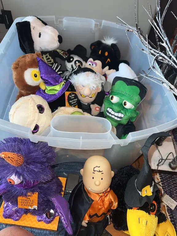 Halloween animated plush