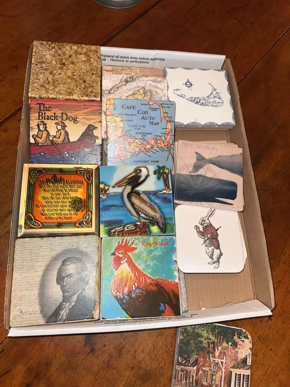Drink coasters – Nantucket, Cape Cod, etc.