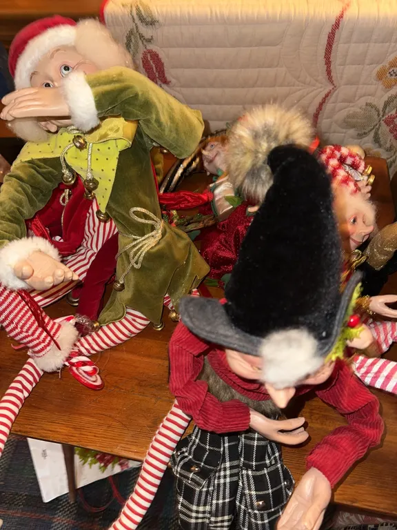 Holiday elves and fairies