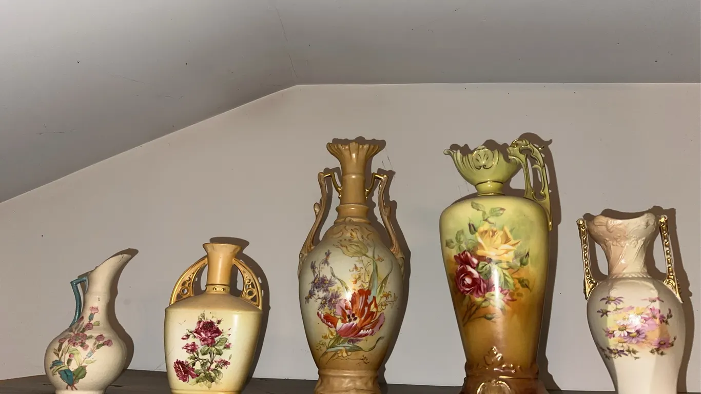 Antique vases, etc.