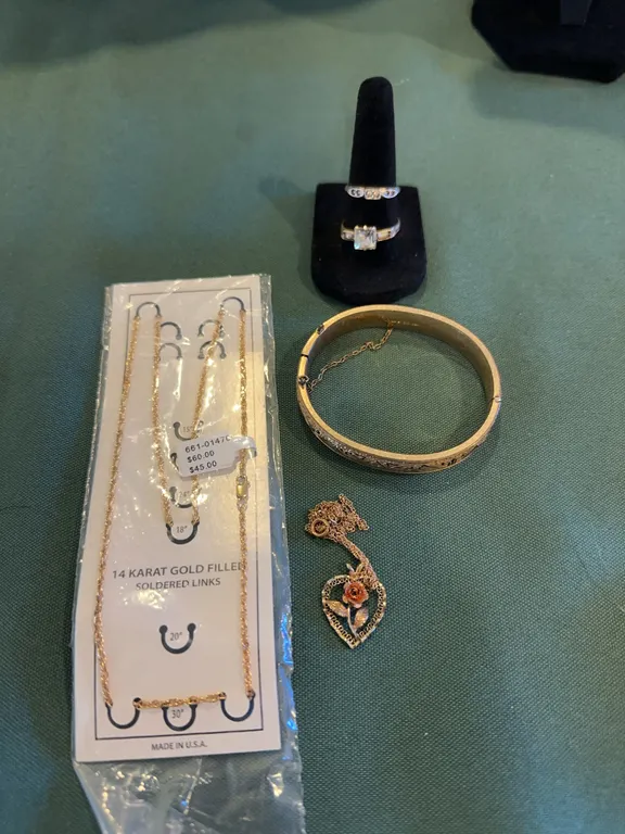 Gold filled jewelry