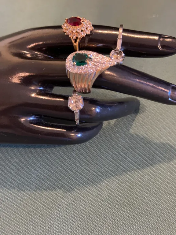 Vintage signed rings – NEMCO, Park Lane