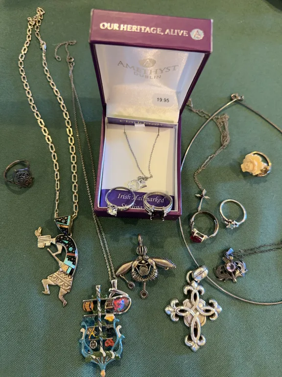 Sterling silver jewelry