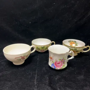 Porcelain Tea Cups Hammersley Lefton Nippon USA