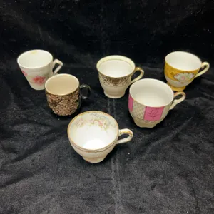 Porcelain Demitasse Cups Haviland Shibata Noritake