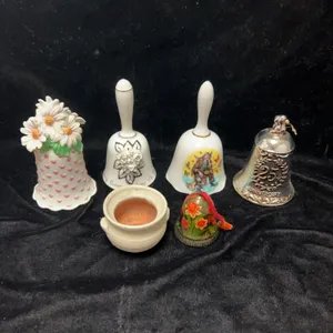 Decorative Bells and Miniature Pot with Markings