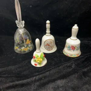 Collectible Bells Glass Avon Coalport Porcelain