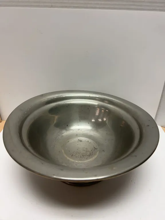 Concord Pewter Footed Bowl Marked 320 USA Made