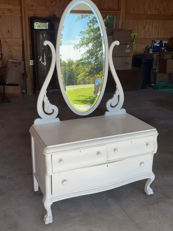 Painted Oak Princess Dresser