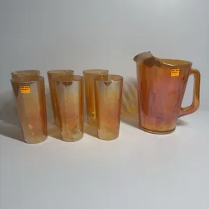Jennette Pitcher and Glass set
