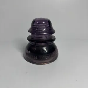 Purple Whitall Tatum Co. Insulator