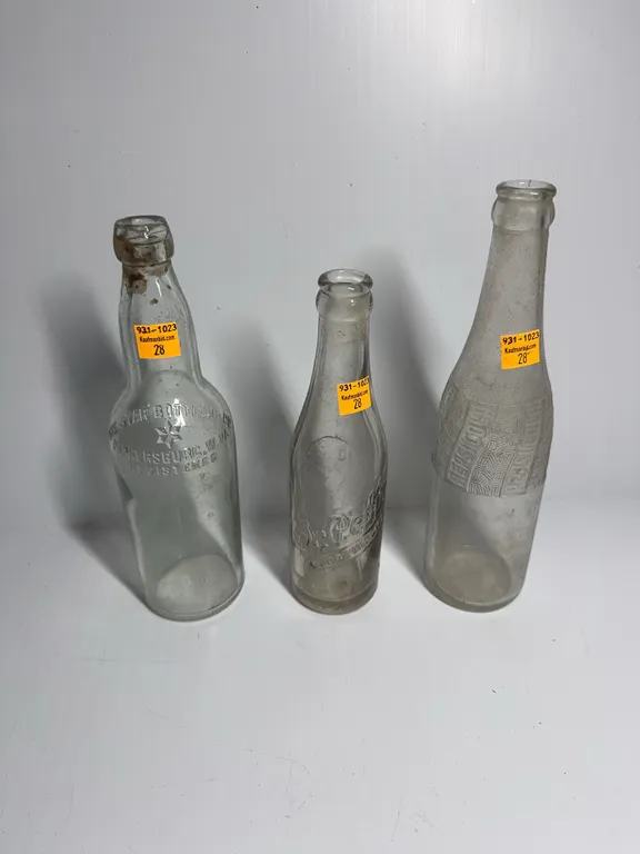 3 bottles
