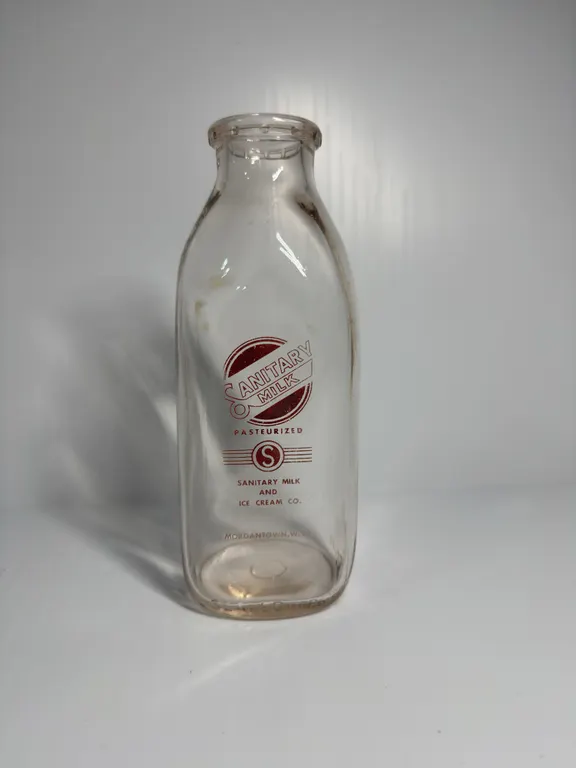 Morgantown Sanitary Milk and Ice Cream Co. Bottle