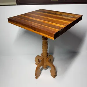 Handmade flip top table