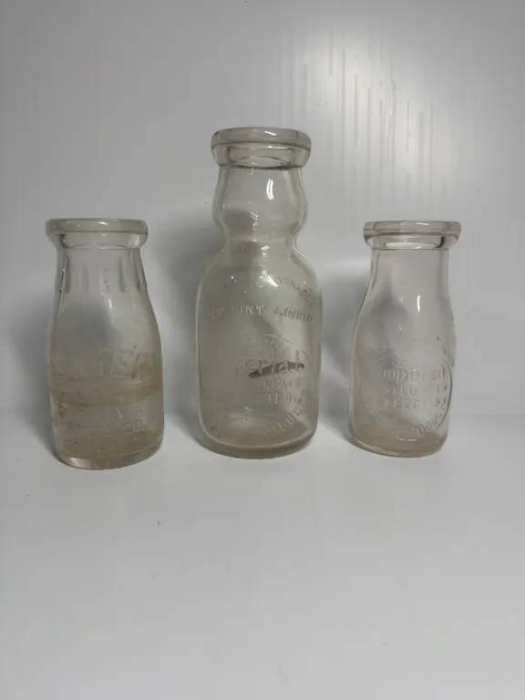 3 Milk Bottles