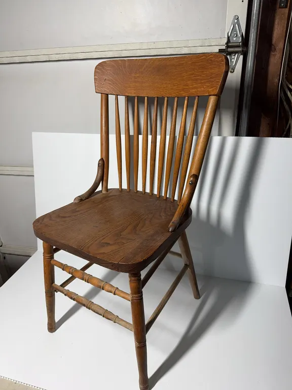 Antique oak chair